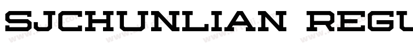 sjchunlian regular字体转换 sjchunlian regular字体转换